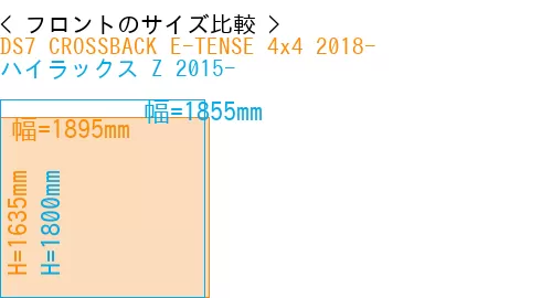 #DS7 CROSSBACK E-TENSE 4x4 2018- + ハイラックス Z 2015-